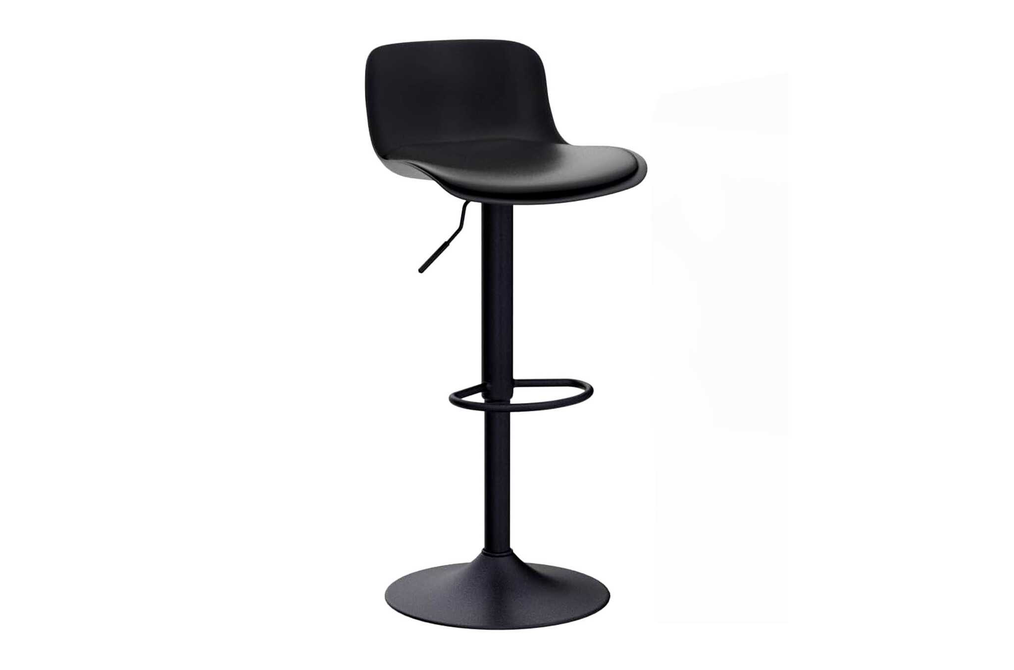 27473 BAR STOOL WITH PLASTIC SEAT - Image 1