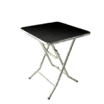 FOLDING TABLE SQUARE 600x600mm STAINLESS STEEL