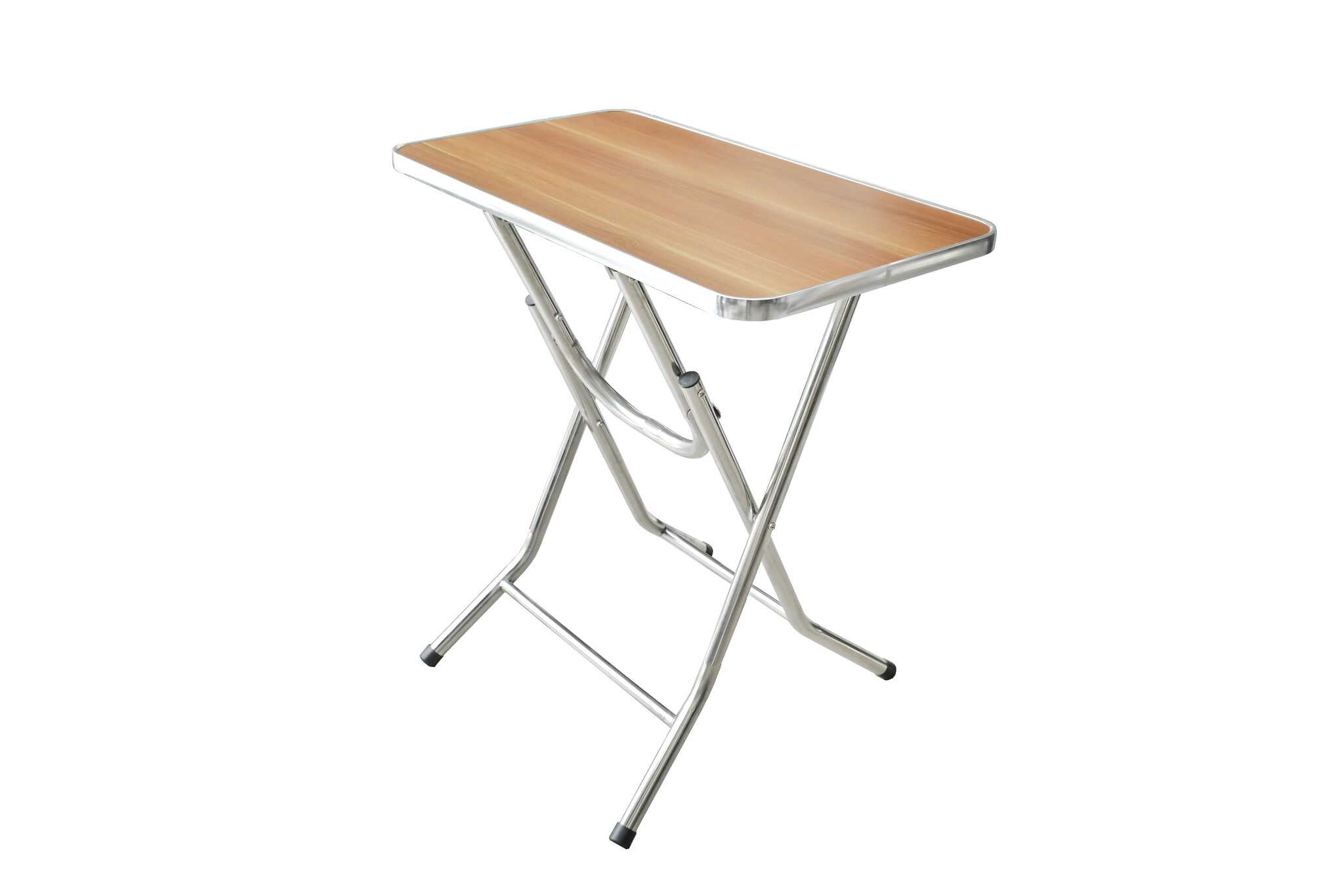 27898 FOLDING TABLE RECTANGLE 400x700mm STAINLESS STEEL - Image 1