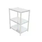 STORAGE SHELF 580x400x700mm 3 LAYER STAINLESS STEEL