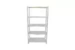STORAGE SHELF 730x400x1390mm 5 LAYERS STAINLESS STEEL - Image 2