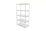 STORAGE SHELF 730x400x1390mm 5 LAYERS STAINLESS STEEL