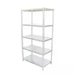 STORAGE SHELF 730x400x1390mm 5 LAYERS STAINLESS STEEL
