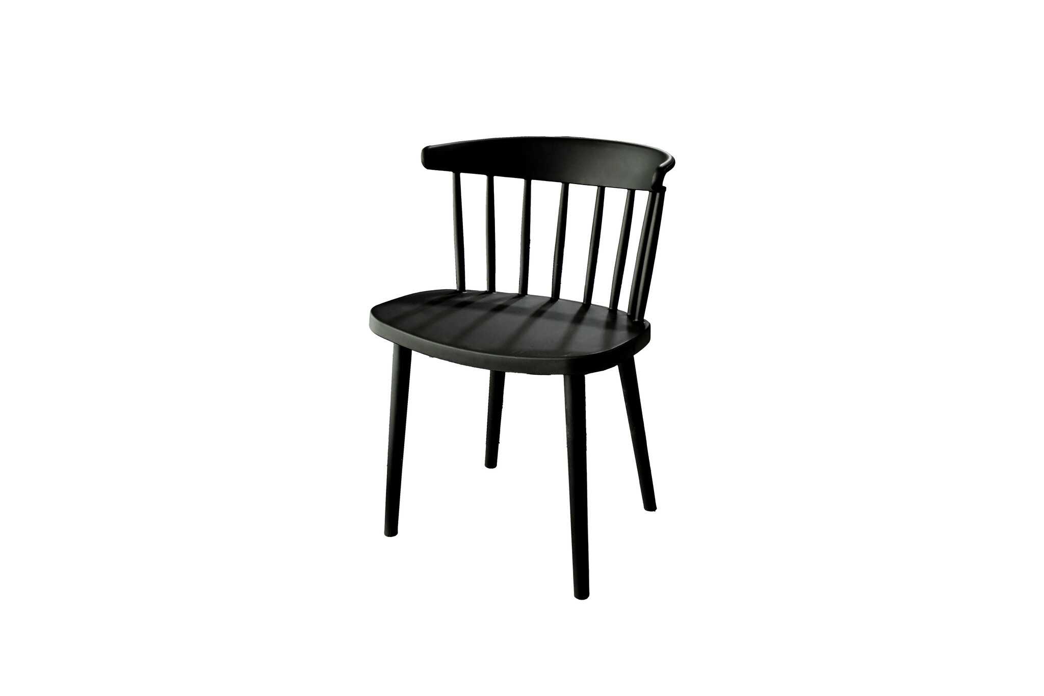 27940-1 copy copy PLASTIC CHAIR BLACK - Image 1