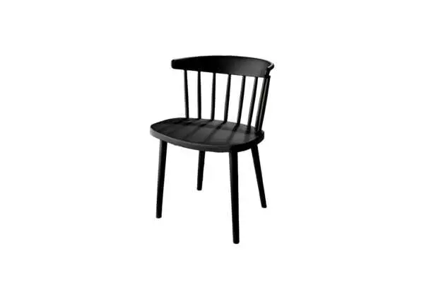 PLASTIC CHAIR BLACK