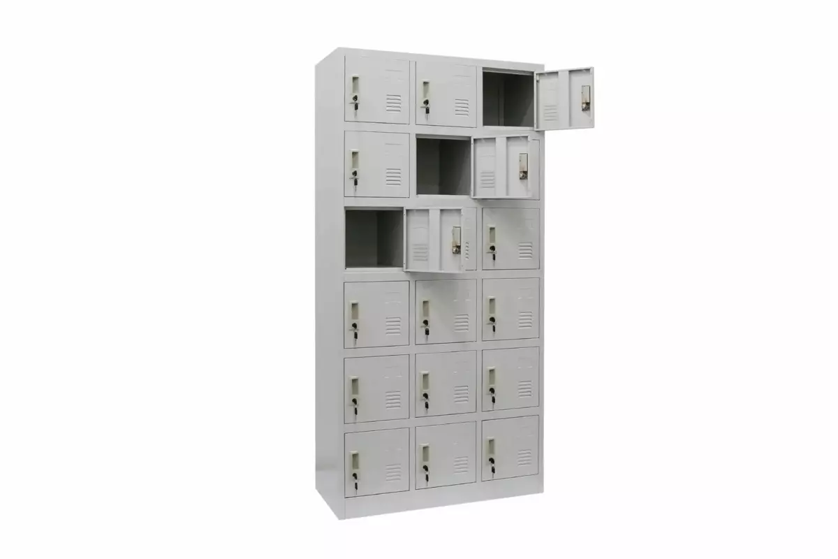 LOCKER WITH 18 COMPARTMENTS - Image 3