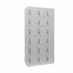 LOCKER WITH 18 COMPARTMENTS