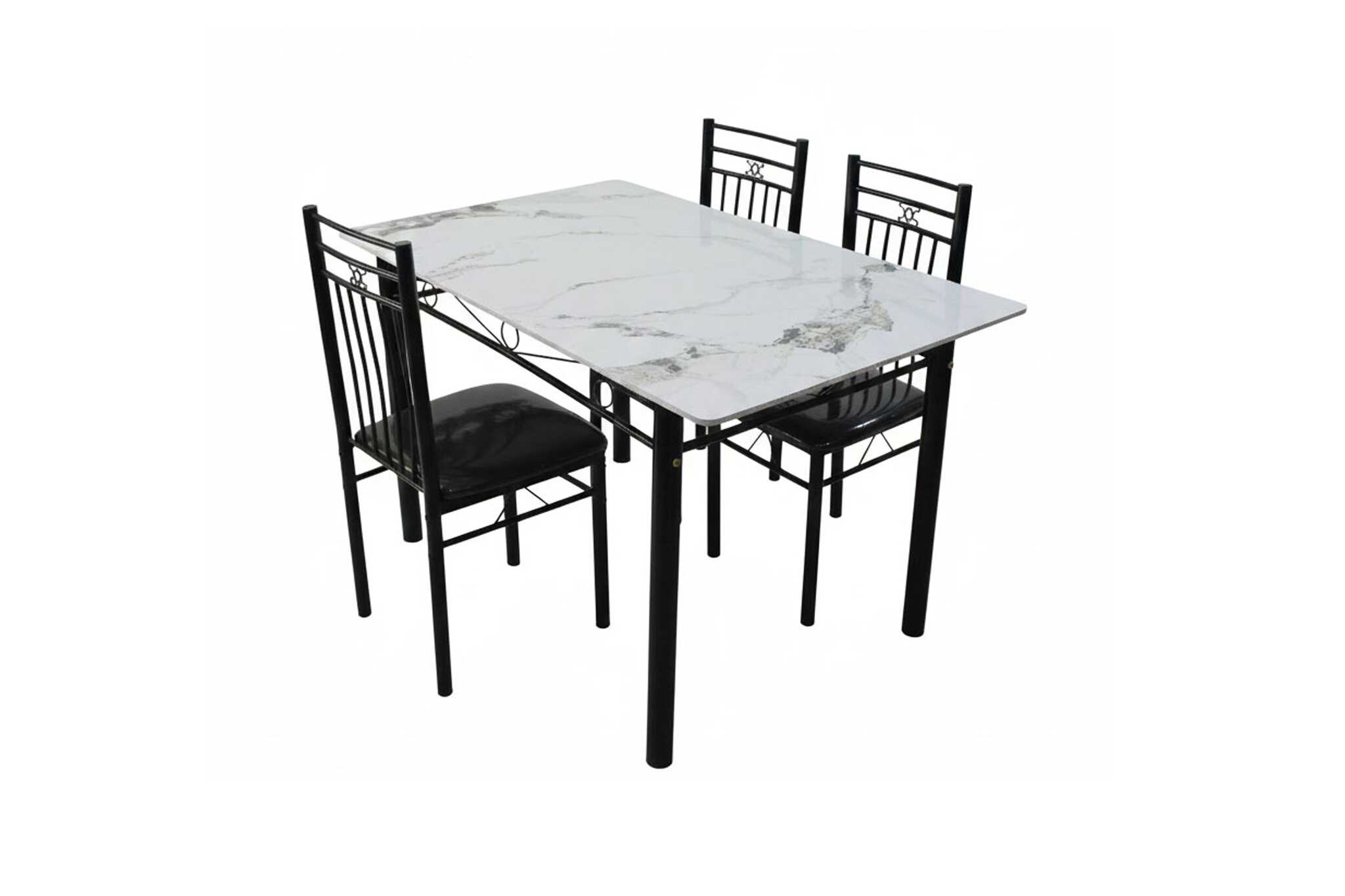 27400-2 copy DINING SET WITH 4 CHAIRS - Image 1
