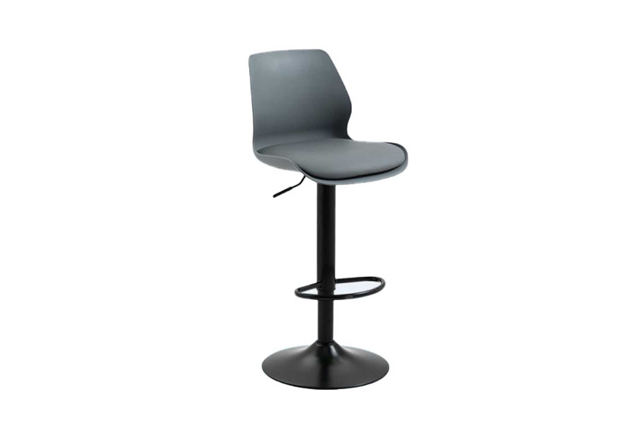27471 copy BAR STOOL WITH PLASTIC SEAT - Image 1