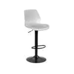 BAR STOOL WITH PLASTIC SEAT