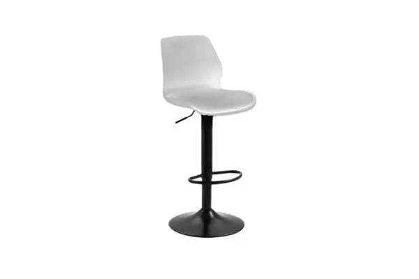 BAR STOOL WITH PLASTIC SEAT