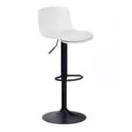BAR STOOL WITH PLASTIC SEAT