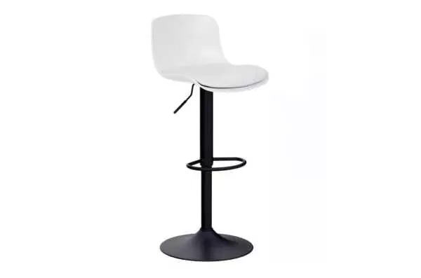 BAR STOOL WITH PLASTIC SEAT