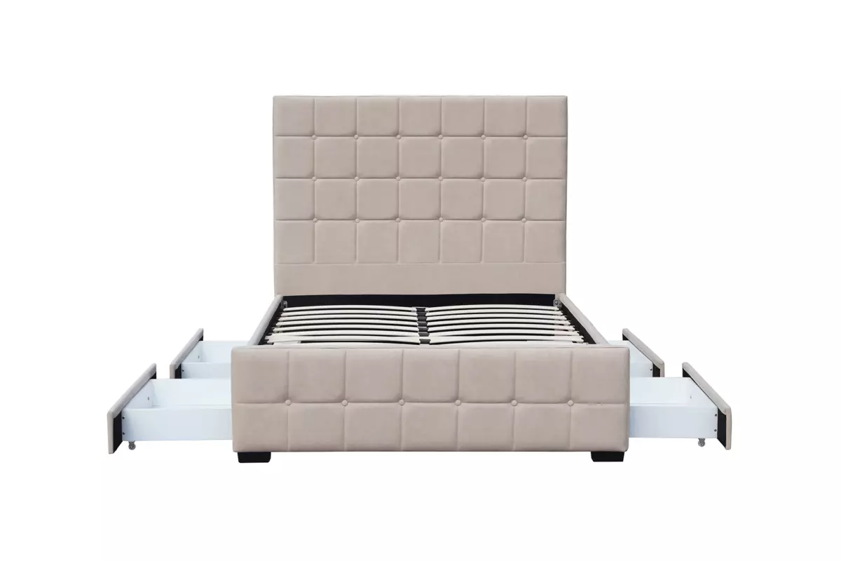 DOUBLE BED W/STORAGE - Image 2