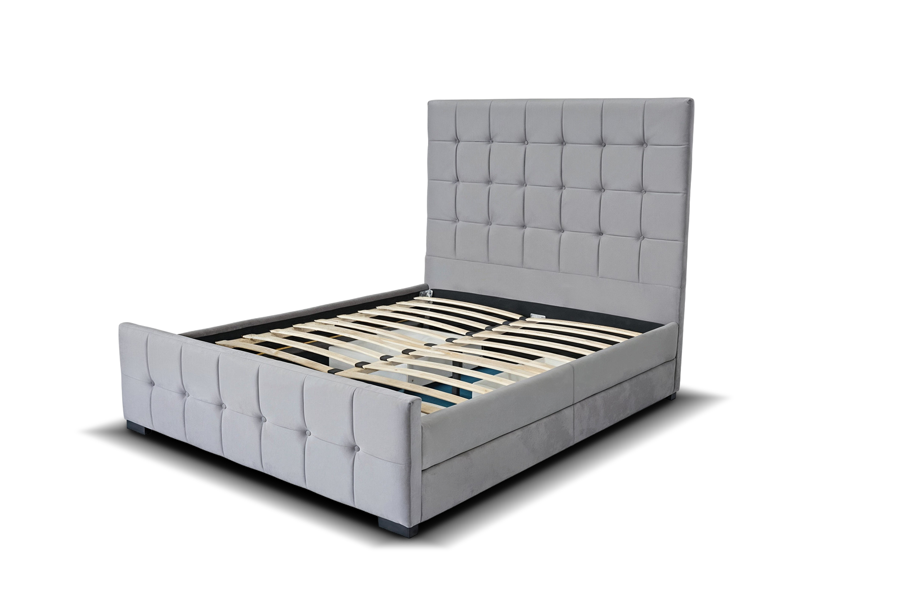 28160 + 28162 (1) DOUBLE BED W/STORAGE - Image 1