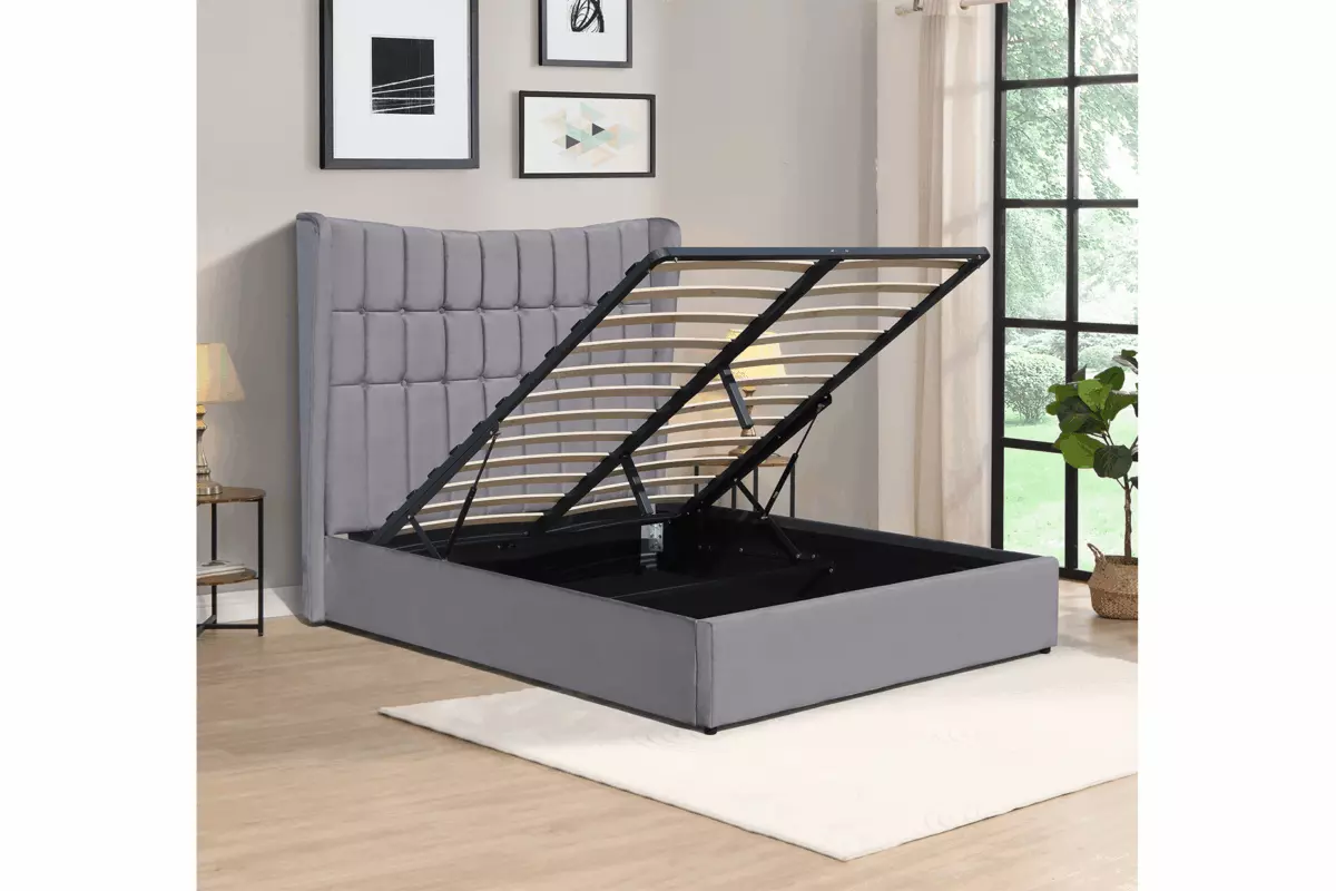 KING BED W/STORAGE - Image 2