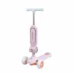 KIDS SCOOTER DOUBLE SEAT PINK ROYAL BABY