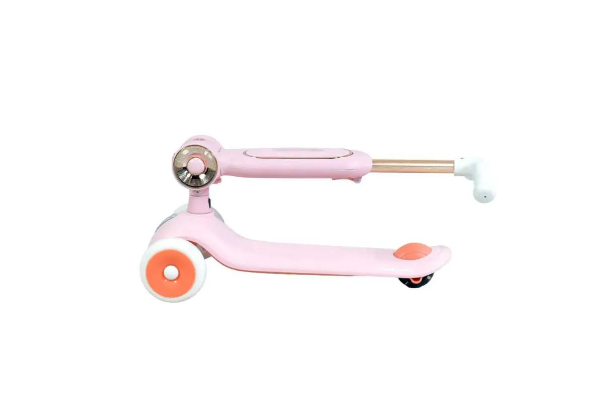 KIDS SCOOTER DOUBLE SEAT PINK ROYAL BABY - Image 3