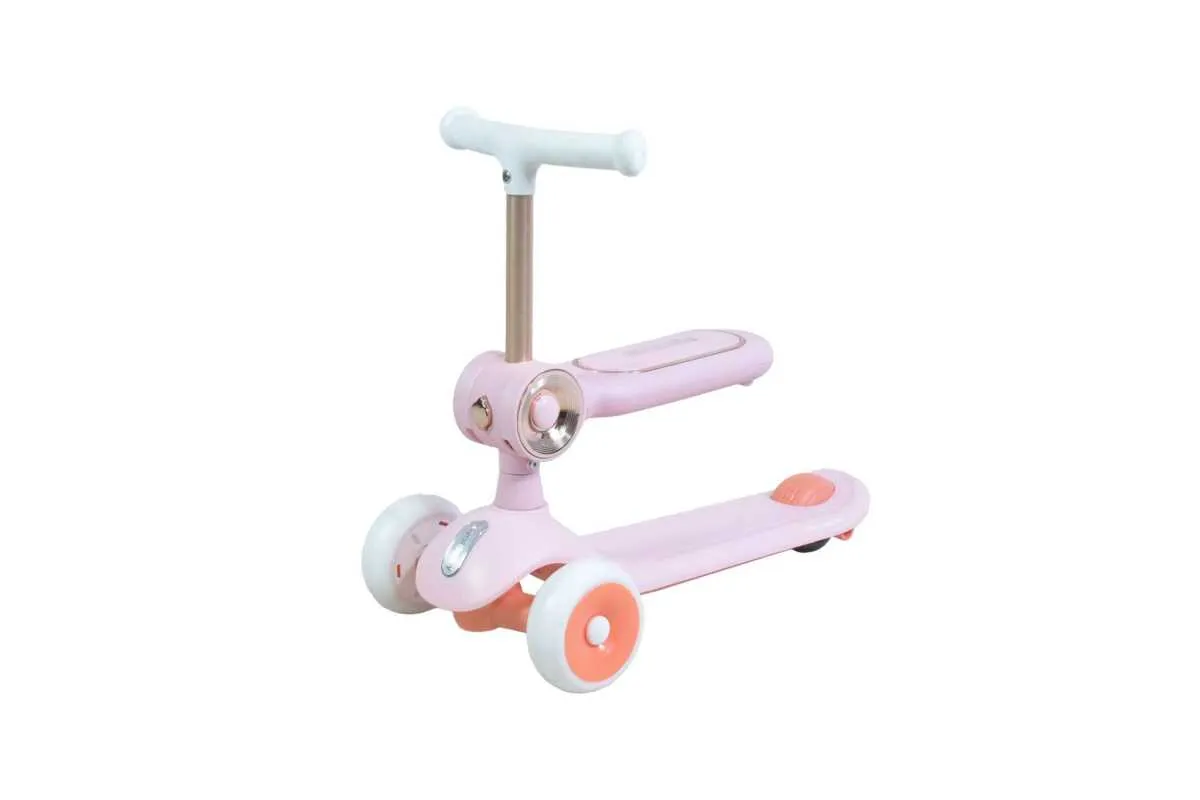 KIDS SCOOTER DOUBLE SEAT PINK ROYAL BABY - Image 2