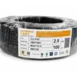 OLYMPIC CABLE 2.5MM - BLACK