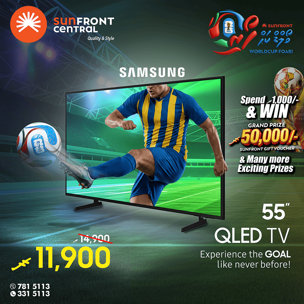 samsung TV 26 Qled 55inch SAMSUNG 55" QLED 4K Q7F4A Samsung Vision AI Smart TV - Image 1