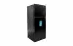 DKAA 2 DOOR INVERTER REFRIGERATOR NO-FROST R600A (L388) GLASS FINISH BLACK
