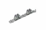 AODI STAINLESS STEEL MOP HOLDER 3 HOOK 2 CLIP
