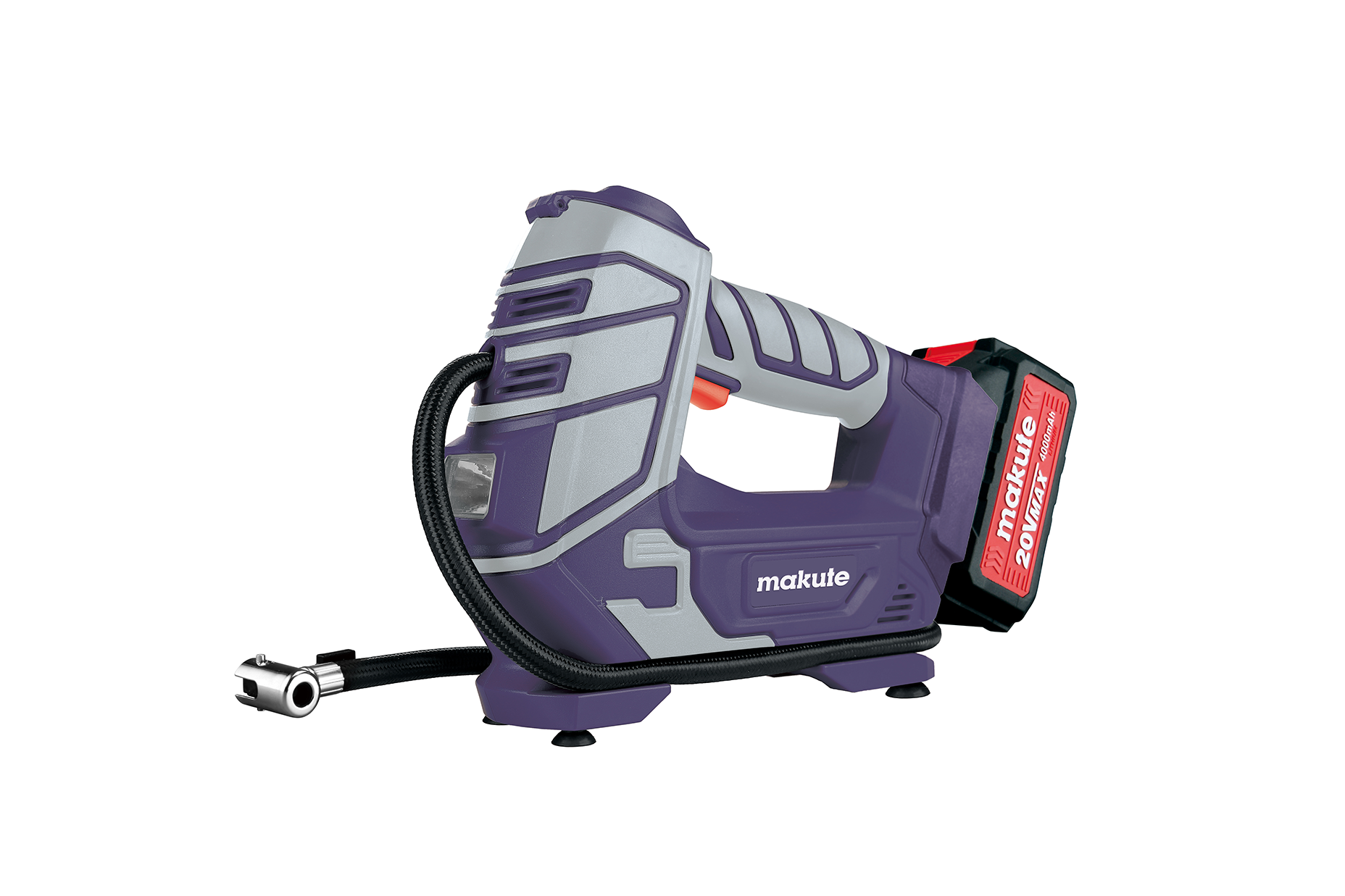 26104 MAKUTE HANDHELD AIR PUMP BATTERY TIRE INFLATOR - Image 1