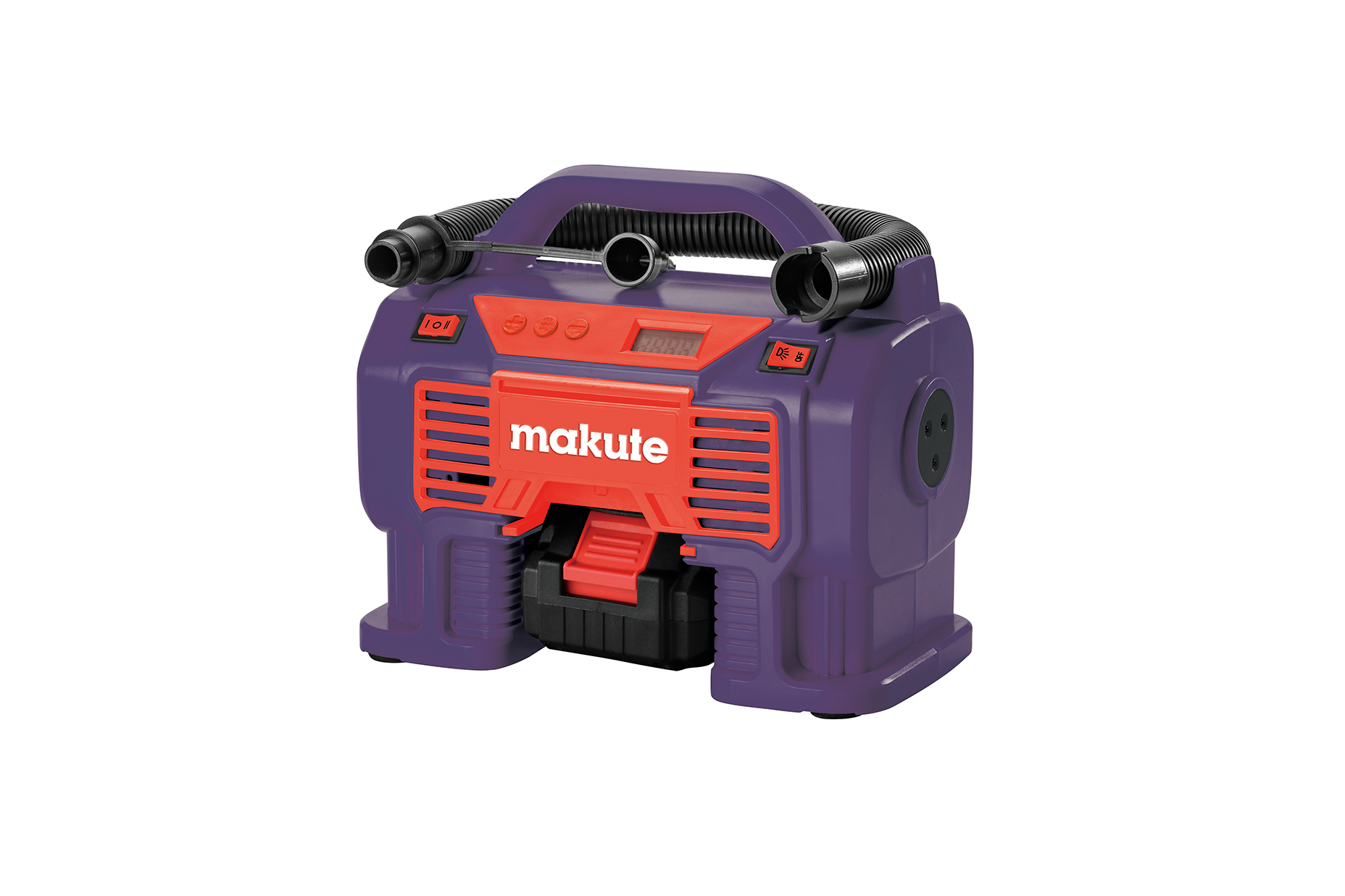 26106 MAKUTE HANDHELD AIR PUMP TIRE INFLATOR BATTERY - Image 1