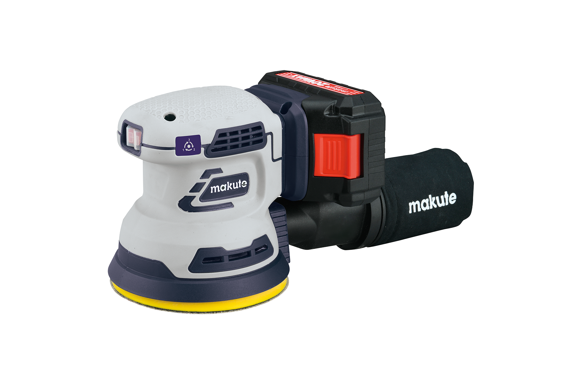 26154 MAKUTE CORDLESS ORBITAL SANDER 125MM - Image 1