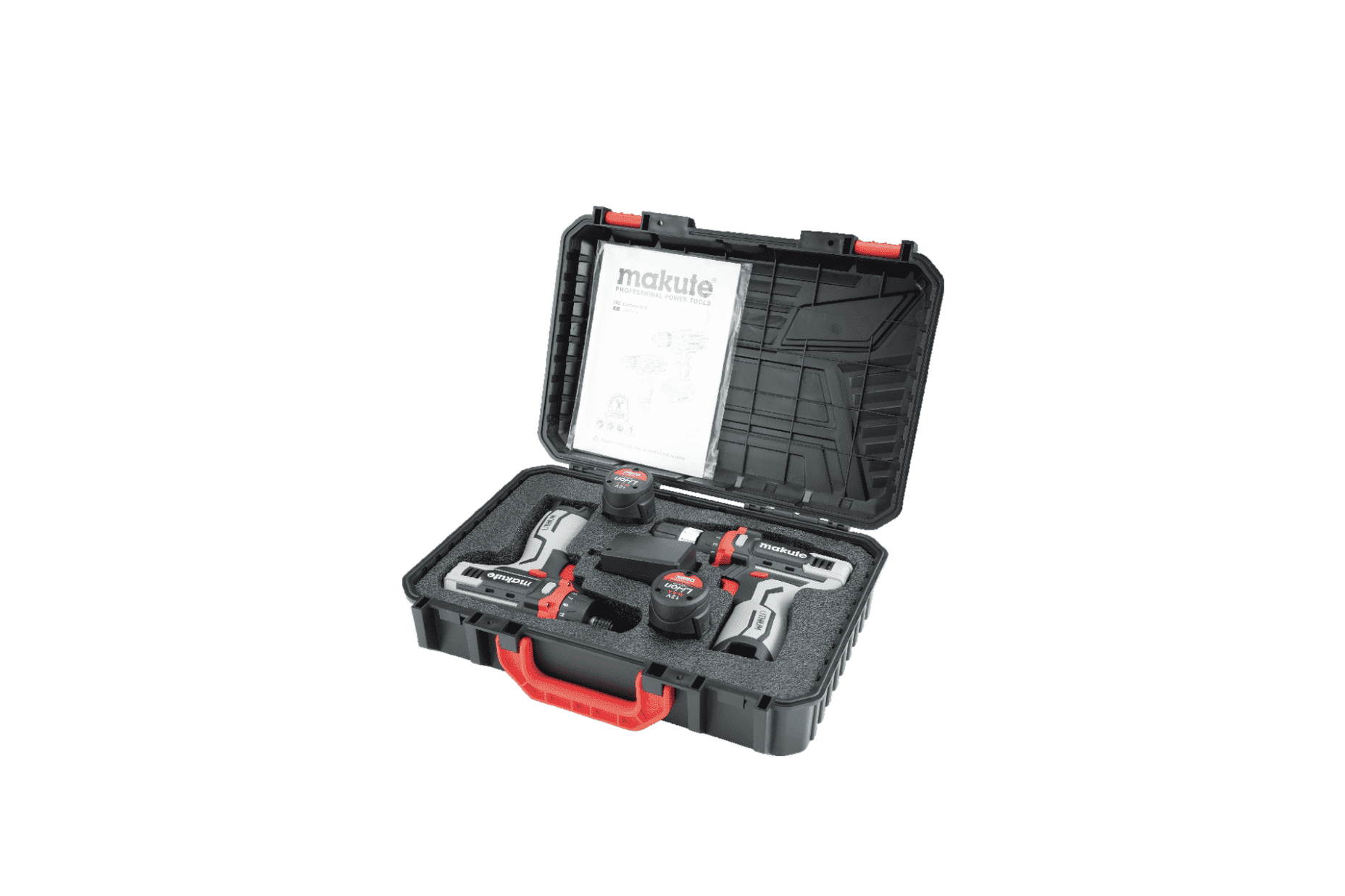 26170 MAKUTE CORDLESS DRILL+ CORDLESS SCREW DRIVER COMBO SET - Image 1