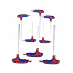 MAKUTE T-HANDLE HEX KEY 8 PCS SET