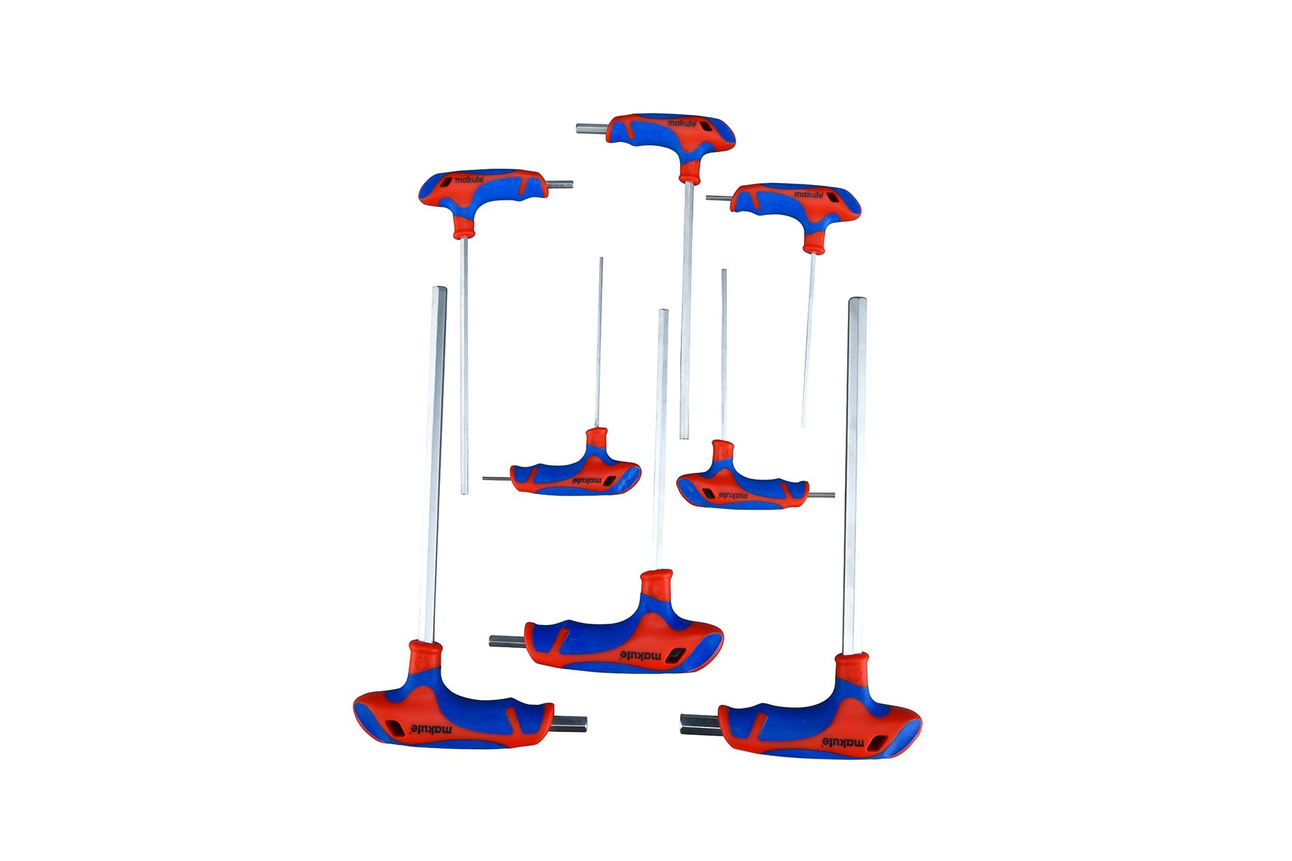 26304 MAKUTE T-HANDLE HEX KEY 8 PCS SET - Image 1