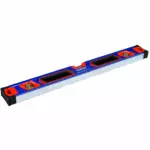 MAKUTE LEVEL RULER 600MM ALU FRAME MAGNETIC