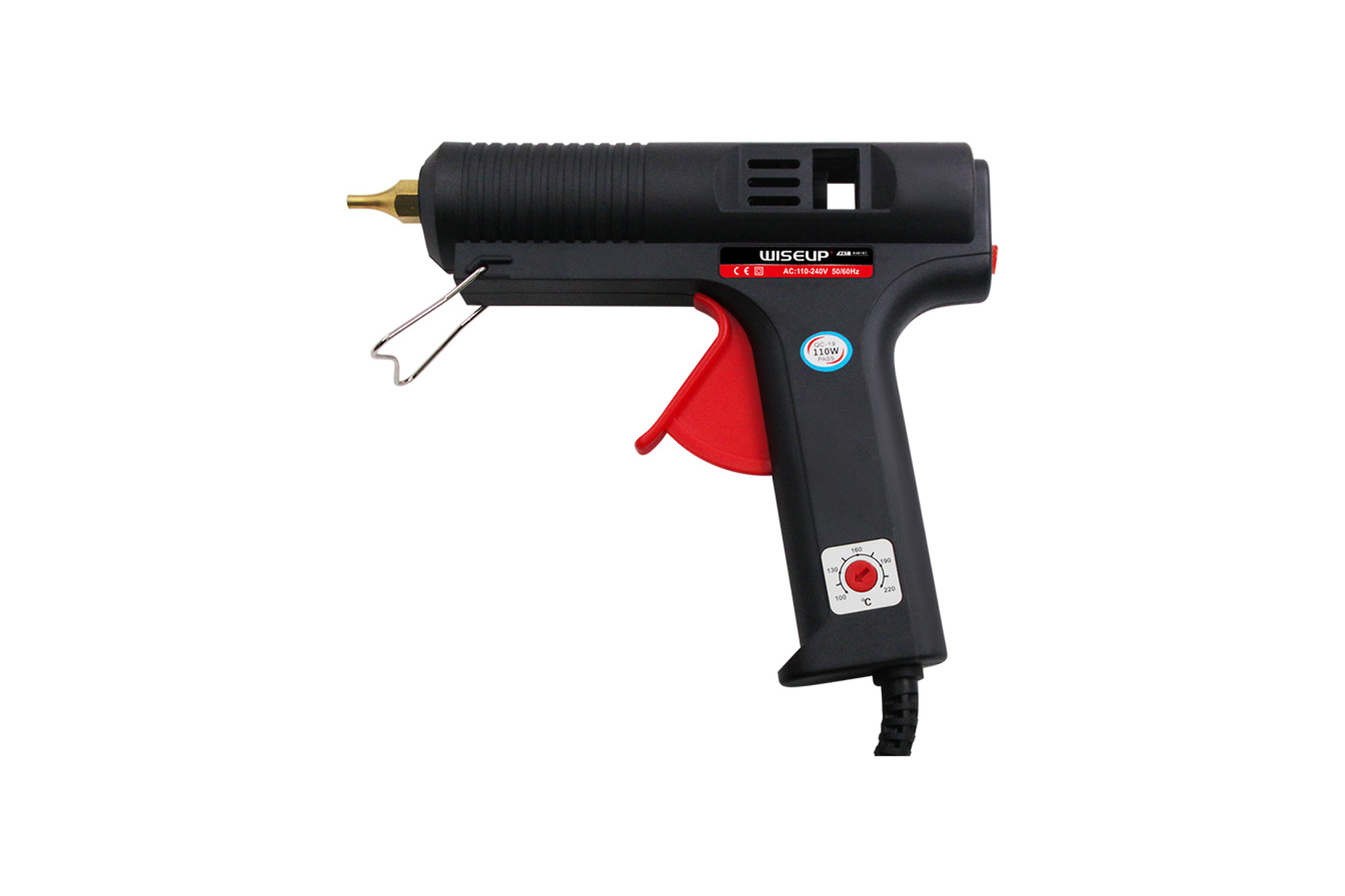 26840 WISEUP ADJUSTABLE TEMP GLUE GUN 110W - Image 1