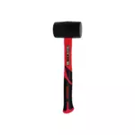 WISEUP FIBER HAMMER 8OZ RUBBER