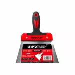 WISEUP RUBBER HANDLE TAPPING TAPING KNIFE 140MM SCRAPER