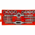 WISEUP 20PCS METRIC TAP&DIE SET ALLOY STEEL
