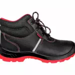 WISEUP SAFETY SHOES HIGH CUT 39 BLACK