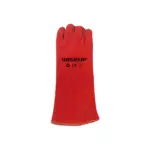 WISEUP WELDING GLOVES 14'' 350MM RED VELVET