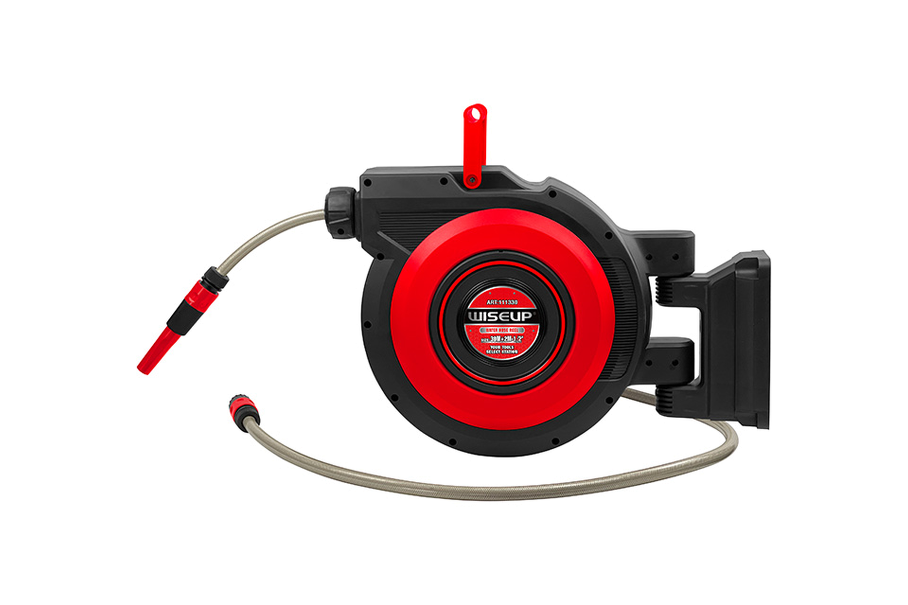 27640 WISEUP WATER HOSE REEL 30M+2M+1/2'' - Image 1
