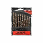WISEUP 19 PCS HSS TWIST DRILL BIT SET