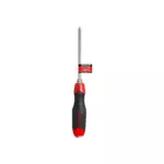 WISEUP TPR SCREW DRIVER 4'' 6MMX100MM PH2 PLUS