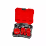 WISEUP 11PCS BI-METAL HOLE SAW SET 22-64MM M42-TEETH