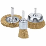 WISEUP 3 PCS STEEL WIRE BRUSH SET 4500RPM