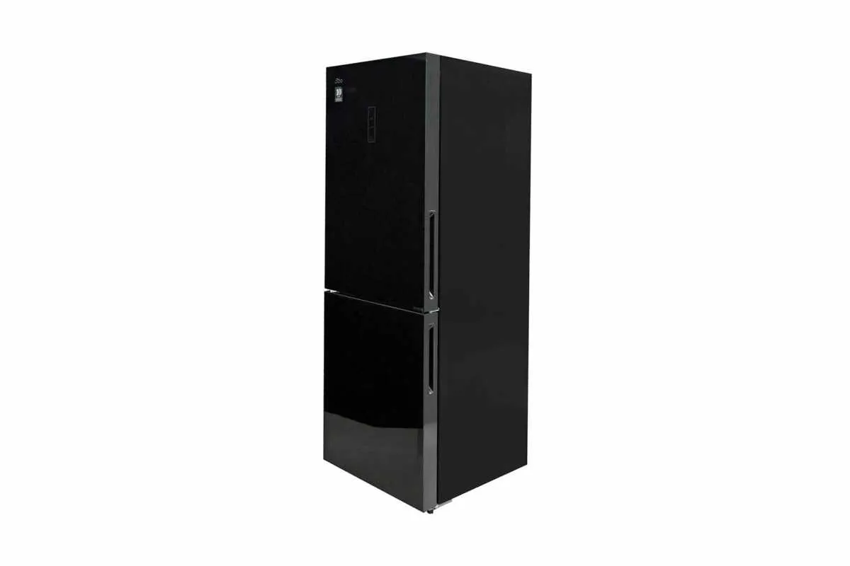 DKAA 2 DOOR INVERTER REFRIGERATOR NO-FROST R600A (326L) GLASS FINISH BLACK - Image 3