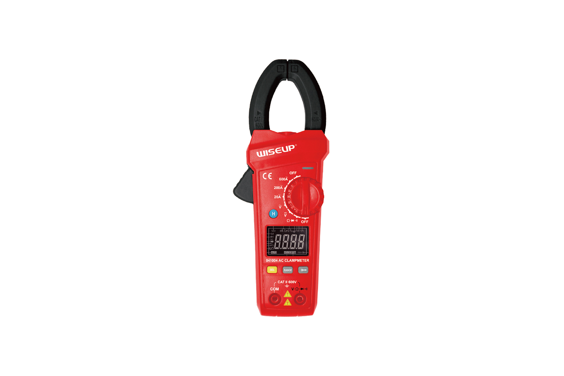 29411 WISEUP AC DIGITAL CLAMP MULTIMETER 600A - Image 1