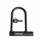 WISEUP BICYCLE LOCK U TYPE 142X72MM 14MM