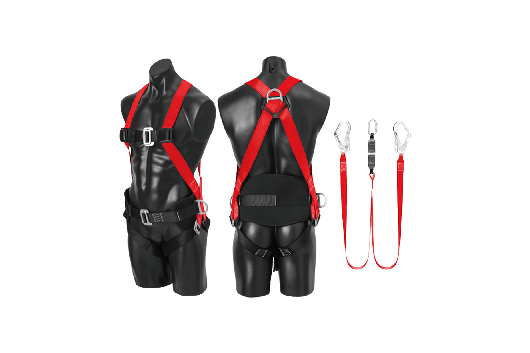29500 WISEUP SAFETY HARNESS 45MM DOUBLE HOOK - Image 1