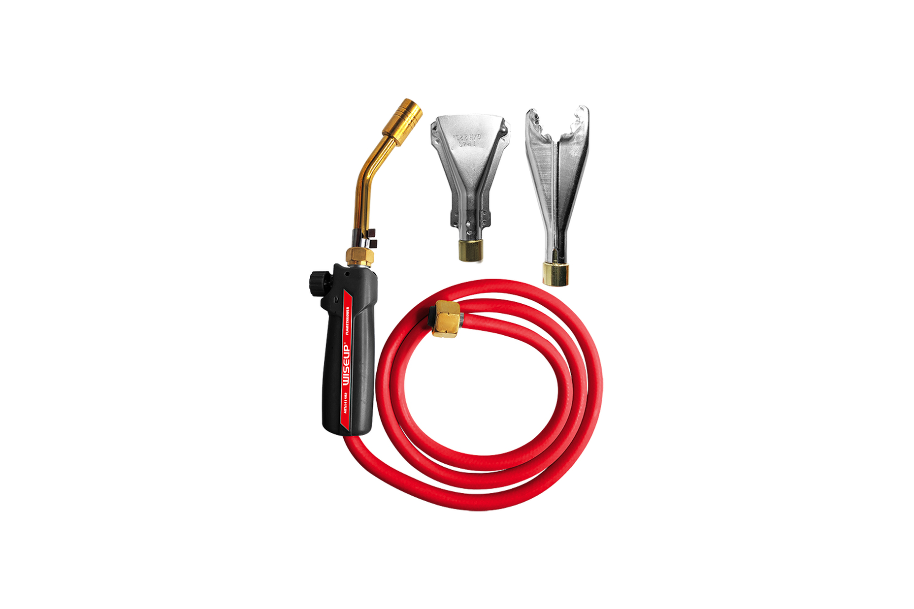 29517 WISEUP FLAME THROWER FLAT NOSE 3PCS SET BRASS - Image 1